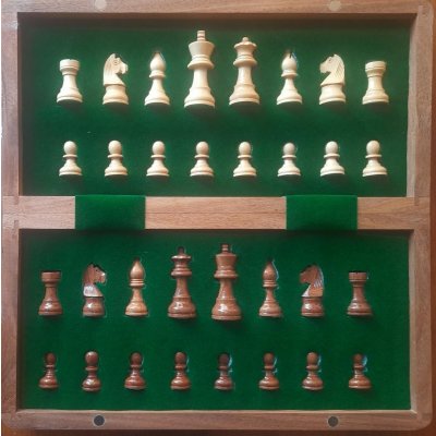 MAGNETICKE SACHY DELUXE 2,5x5 plus Backgamon – Sleviste.cz