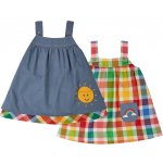 Dívčí oboustranné šaty Duhová kostka Frugi – Zboží Dáma