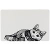 Miska pro kočky Trixie Zentangle podložka pod misku 44 x 28 cm