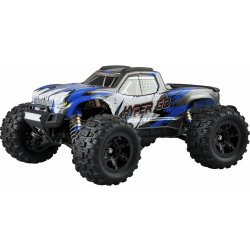 Amewi Hyper Go Monster Truck s GPS 4WD RTR. brushed LED modrý 1:16