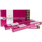 Vijayshree Golden Nag vonné tyčinky Meditation 15 g – Zboží Dáma