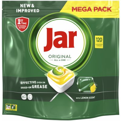 Jar Original All in 1 lemon kapsle do myčky 120 ks – Zboží Mobilmania