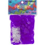 RAINBOW LOOM 20004 originálne gumičky tmavé fialové transparentné 600 kusov od 6 rokov – Zboží Dáma
