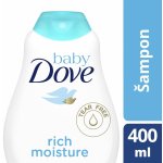 Dove Baby Rich Moisture mycí gel na celé tělo i vlásky 400 ml – Zbozi.Blesk.cz