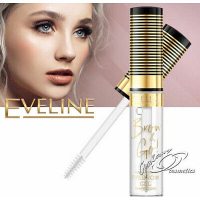 Eveline Eyebrow Mascara 01 Light Brown gel pro úpravu obočí 6 ml – Sleviste.cz