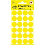 Avery Zweckform 3007 etikety 18mm 4 ks žluté – Sleviste.cz