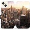 Pouzdro a kryt na mobilní telefon Apple Mobiwear flip Apple iPhone 15 Plus - M138P New York