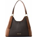 Michael Kors Hobo kabelka Arlo přes rameno logo brown