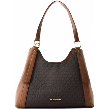 Michael Kors Hobo kabelka Arlo přes rameno logo brown