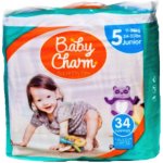 Baby Charm Super Dry Flex 5 Junior 11-25 kg 34 ks – Zboží Dáma