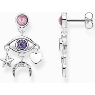 Thomas Sabo náušnice Cosmic talismans H2272-643-7