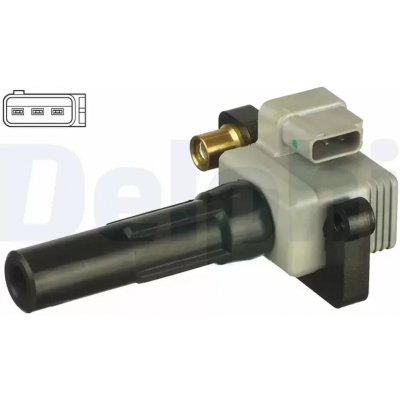 DELPHI Zapalovací cívka DF GN10434-12B1 – Hledejceny.cz