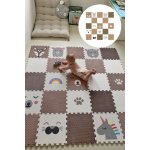 Vylen Minideckfloor podlaha 25 dílů koloušek lama beránek méďa jednorožec tuleň 220011 – Zboží Dáma