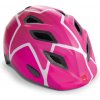 Cyklistická helma MET Elfo hvězdy-růžová 2020