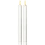 Star trading 2x LED svíčka FLAMME V.25 cm bílá – Hledejceny.cz