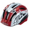 Cyklistická helma KED Meggy červené hvězdy 2015