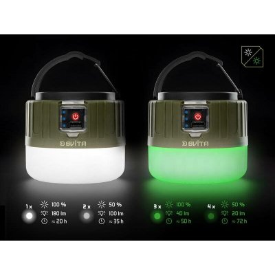 Delphin Kempová Lampa s Ovladačem SVITA – Zboží Dáma