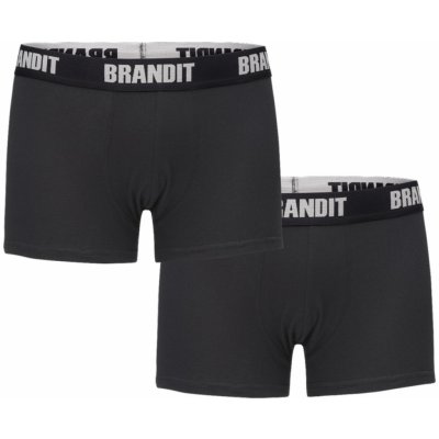 BRANDIT Boxerky set 4501 black black 2 ks – Zboží Mobilmania