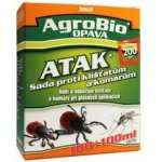 AgroBio Atak Sada proti klíšťatům a komárům 2 x 100 ml – Zboží Mobilmania