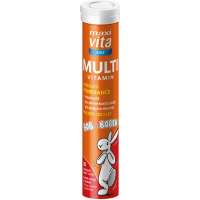 Maxi Vita Kids Multivitamin eff.20 tablet – Hledejceny.cz