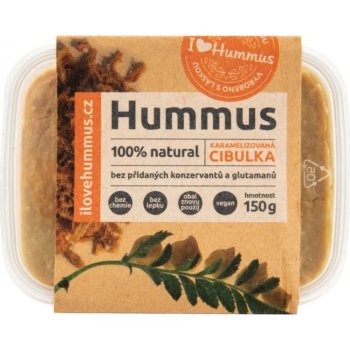 I Love Hummus cizrnová Pomazánka s karamelizovanou cibulkou 150 g