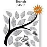 Crearreda 54507 Branch Samolepicí 3D pěnová dekorace na zeď rozměry 31,5 x 34 cm – Sleviste.cz