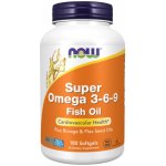 NOW Foods Super Omega 3-6-9 1200 mg 180 kapslí – Hledejceny.cz