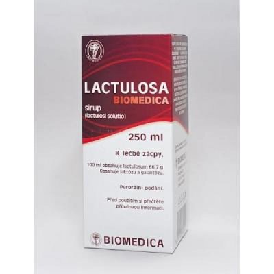 LACTULOSA BIOMEDICA POR 667MG/ML SIR 250ML – Zboží Mobilmania