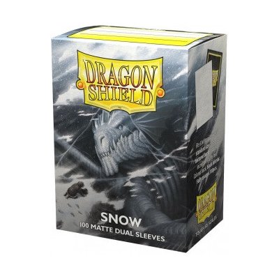 Dragon Shield obaly Protector Dual Matte Snow Nirin 100ks – Hledejceny.cz