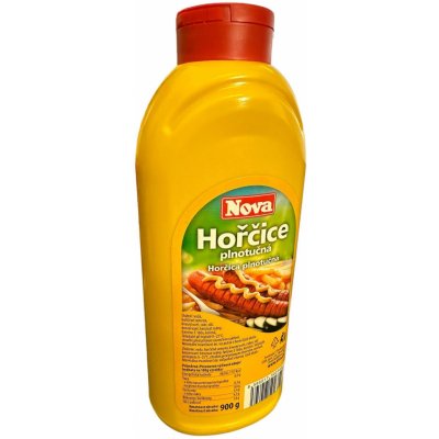 Nova Plnotučná hořčice 900 g – Zboží Dáma