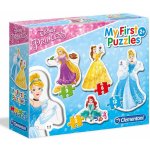 CLEMENTONI Moje první puzzle Disney princezny 4v1 (3,6,9,12 dílků)