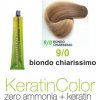 Barva na vlasy BBcos Keratin Color barva na vlasy 9/0 100 ml