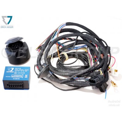 Elektropřípojka Škoda Octavia 2/Superb 2/VW Golf 5+6/Passat B6+B7/Jetta 13pin 748875 – Zboží Mobilmania