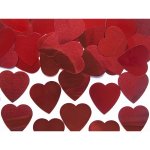 PartyDeco Konfety srdíčka červená 1,6 x 1,6 cm 15g – Sleviste.cz