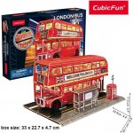 CubicFun 3D puzzle svítící Londýnský autobus 161 ks – Zbozi.Blesk.cz