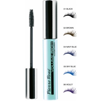 Pierre René Volume Rich zahušťující řasenka sky blue 05 10 ml – Zboží Dáma