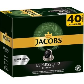 Jacobs Espresso Ristretto intenzita 12 pro Nespresso 40 ks