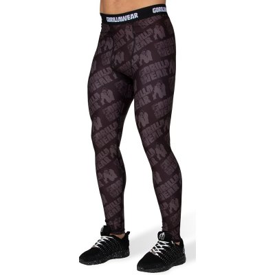 Gorilla Wear pánské legíny San Jose Mens Tights black/gray – Hledejceny.cz