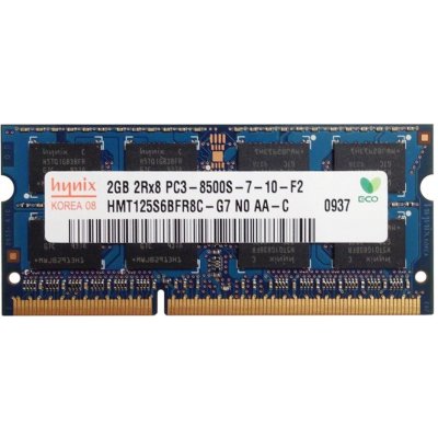 Hynix SODIMM DDR3 2GB 1066MHz CL7 HMT125S6BFR8C-G7 – Zboží Živě