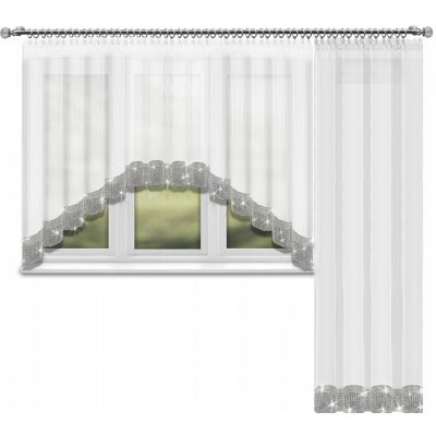 Klasická voálová záclona 445 cm x 250 cm – Hledejceny.cz