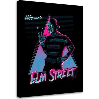 Gario Obraz na plátně Noční můra v Elm Street, Freddy Krueger - DDJVigo Rozměry: 40 x 60 cm – Zbozi.Blesk.cz