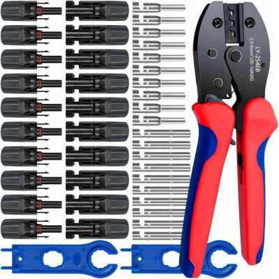 Lisovací kleště Renew Force pro konektory MC4 10 kusů kabel 6 mm2 – Zboží Mobilmania