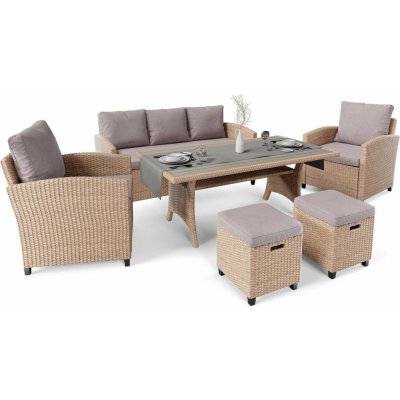 di volio Zahradní nábytek GENOVA Béžovo / šedý – Zboží Mobilmania