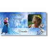 Girlandy, rozety, vlajky Personal Narozeninový banner s fotkou Frozen Rozměr banner: 130 x 65 cm