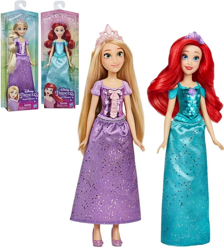 Hasbro Disney Princezny Ariel Rapunzel