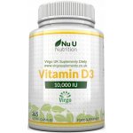 Nu U Nutrition vitamín D3 10000 IU želé 365 ks – Hledejceny.cz
