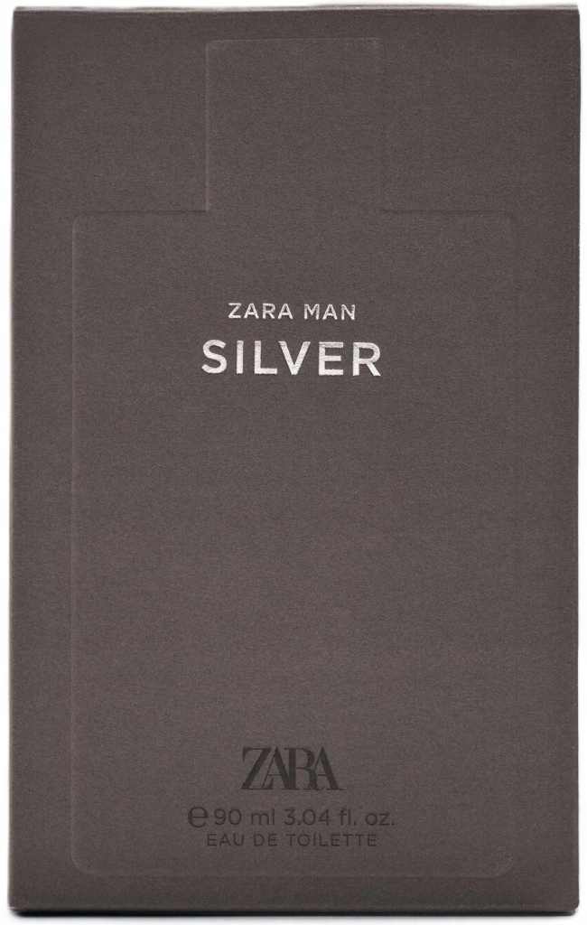 Zara Silver toaletní voda pánská 90 ml