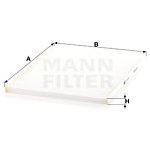 Filtr, vzduch v interiéru MANN-FILTER CU 28 004 – Hledejceny.cz