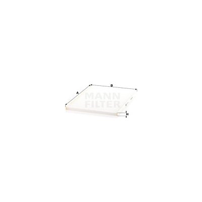 Filtr, vzduch v interiéru MANN-FILTER CU 28 004 – Hledejceny.cz