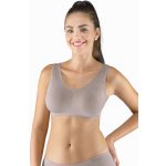 Gina Podprsenkový top 07016P ECO bambčerná – Zboží Dáma